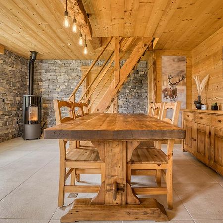 Le Chamois, Chez Le Charpentier D'Antan, La Chaleur Du Bois, Le Calme De La Campagne Apartman Metz-Tessy Kültér fotó