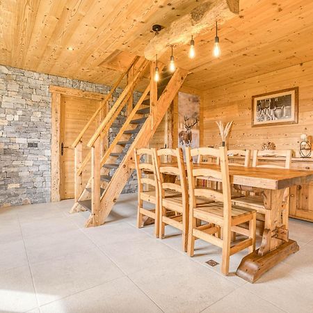 Le Chamois, Chez Le Charpentier D'Antan, La Chaleur Du Bois, Le Calme De La Campagne Apartman Metz-Tessy Kültér fotó