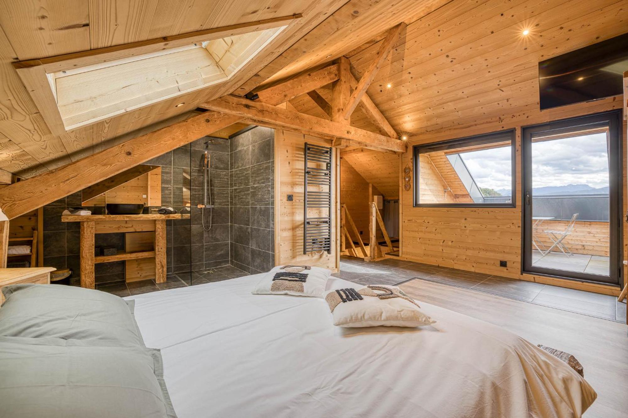 Le Chamois, Chez Le Charpentier D'Antan, La Chaleur Du Bois, Le Calme De La Campagne Apartman Metz-Tessy Kültér fotó